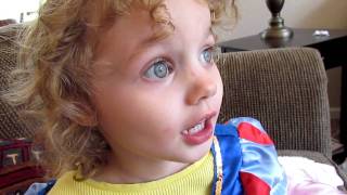 Three Year Old Claire Tells a Story [upl. by Alissa]