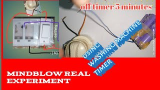 washing machine delay timer use off timer 5 minutes awesome idea real [upl. by Elaen]