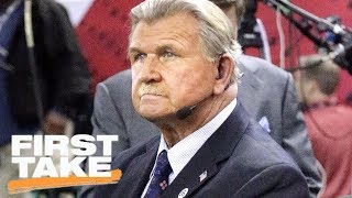 First Take reacts to Mike Ditkas national anthem protest comments  First Take  ESPN [upl. by Agnot287]