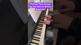 Do You Want to Build a Snowman PreTime Disney primer lev arr Faber piano by Borédas Dionys [upl. by Yznyl]