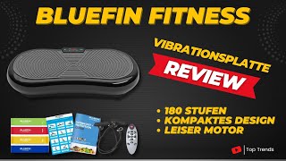 Bluefin Fitness Vibrationsplatte Review  Günstig UND Gute Vibrationsplatte [upl. by Imeka]