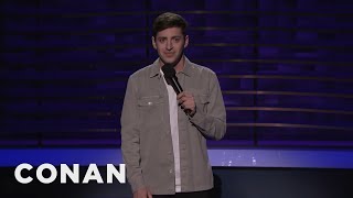 Alex Edelman Robin Williams Crossed The Species Barrier  CONAN on TBS [upl. by Ayote]