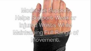 6290 Adjustable Wrist Supportm4v [upl. by Eusassilem]