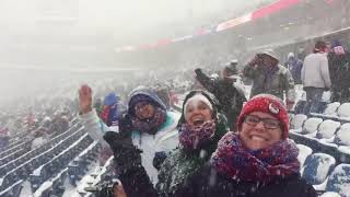 Bills Snow Day One of the craziest snowiest games in NFL history [upl. by Atima646]