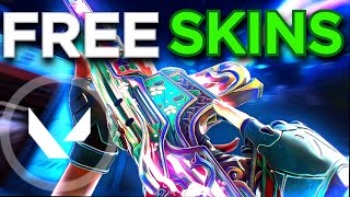 How To Get FREE VALORANT SKINS In 2024 Legit 💯 [upl. by Ahcrop]