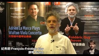 FrançoisFrédéric Guy on Adrien La Marca  Hong Kong Sinfonietta 262018 [upl. by Ylevol931]