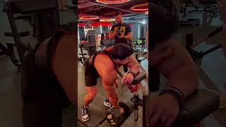 Chul Soon Hwang Performs Dumbbell Rows with Korean Bodybuilding Team [upl. by Phaih]