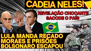 SAIU GRANDE BOMBA MÍSSEIS SERÃO LANÇADOS PF DESCOBRE PLANO DE GOLPE LULA PROMETE SURPRESA GIGANTE [upl. by Baerman415]