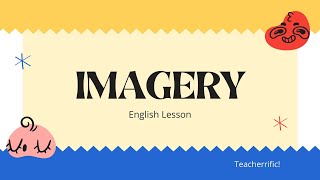 Imagery  Kinds of Imagery  Exploring Culture and History through Poetry [upl. by Nadnal164]