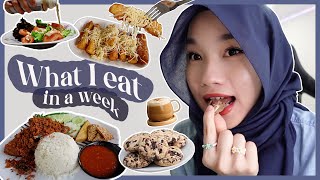 WHAT I EAT IN A WEEK  My fav healthy study snacks at home edition [upl. by Nivek]