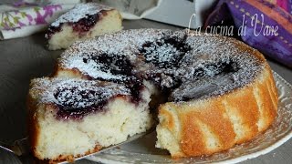 TORTA DI ALBUMI CON YOGURT E MARMELLATA [upl. by Lertnom430]