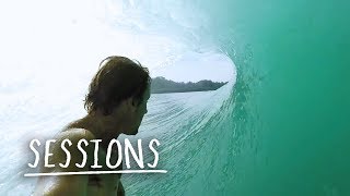 Traveling Indonesia For Perfect Barrels  Sessions [upl. by Dione956]