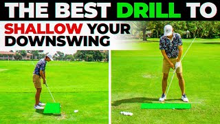 How to shallow the golf club to hit longer straighter drives [upl. by Yezdnil359]