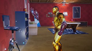 NEW Fortnite SECRET quotStark Fan Clubquot Iron Man Quests❗ Map Location  Challenge Guide [upl. by Willabella]