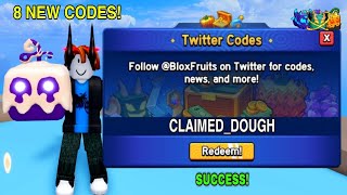 NEW CODES ALL NEW WORKING CODES IN BLOX FRUITS 2024 ROBLOX BLOX FRUITS CODES DOUGH [upl. by Anol]