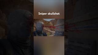 This bullet penetrates out between his eyes sniper sniperghostwarriorcontracts2 gaming shorts [upl. by Noram]