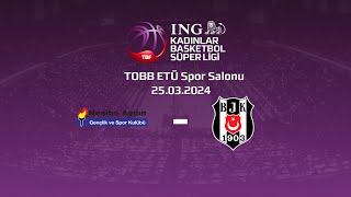 Nesibe Aydın – Beşiktaş BOA ING KBSL Playoff Çeyrek Final [upl. by Abbie]