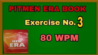 Stenographer Dictation  Pitmen Era Book 📕 Exercise  3 80 WPM  shorthand shorthanddictation [upl. by Bronson668]