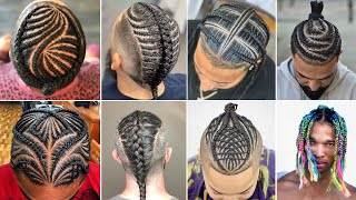 Most Stylish Cornrows For Men 2024  Braids Hairstyles For Men 2024  New Men Styles [upl. by Krisha791]