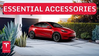 The BEST Essential Tesla Accessories For Model Y amp Model 3  2024 [upl. by Anali]