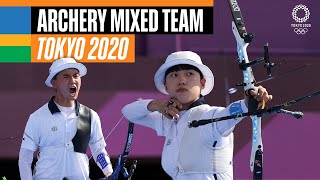 🏹 Archery Mixed Team Gold Medal  Tokyo Replays [upl. by Rao178]