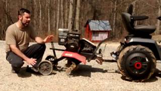 A Pull Behind Tiller For Your Riding Mower Review And Features [upl. by Nealon475]