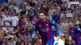 Lionel Messi scores 500th Barcelona goal [upl. by Assirrak869]