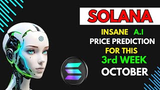 Crazy SOLANA SOL Price Prediction for THIS WEEK by AI [upl. by Natlus786]