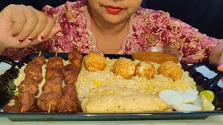 Egg Biryani Chicken sticks with GRAVY is the BEST Comfort Food Combo [upl. by Aneger]