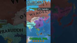 EU4 Aevum Lupi Bicipitis  Asia eu4 eu4timelapse eu4mods history [upl. by Kenji982]