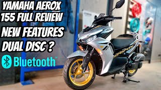 2024 Yamaha Aerox 155 E20  Full Review Video  PriceEmiFeaturesColours  155 cc super scooter [upl. by Babara]