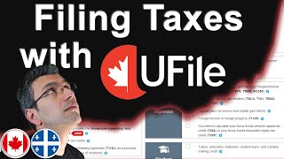 How to File Taxes with UFile in Canada  Short StepbyStep Tutorial [upl. by Arbe831]