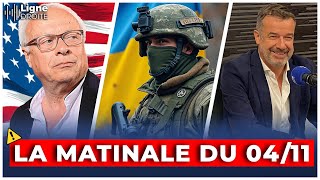 Election US guerre en Ukraine et finances dans léducation  la matinale du 4 novembre [upl. by Farris851]