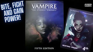 How to play Vampire  The Eternal Struggle [upl. by Odrautse]