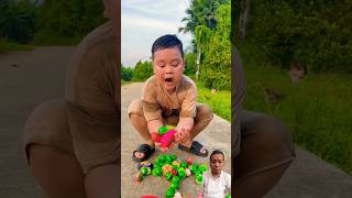 Cute Boy Got CANDY funny comedyfilms survivalskills bushcraftfamily comedymovies bushcraft [upl. by Bunns]