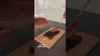 Recept na virální borůvkovou čokoládu🍫🫐 nezapomeň tohle video uložit [upl. by Corney692]