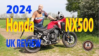 NEW 2024 Honda NX500 UK Review [upl. by Krystal648]