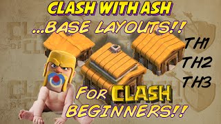 Clash Of Clans  Base Design Tips for Early Town Hall Levels amp quotWhat is a Shieldquot [upl. by Attekram]