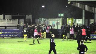 Kingstonian and Bognor Regis incident postmatch [upl. by Norag]