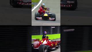 Webber and Alonso Giving Each Other a Lift 🥹 [upl. by Akerdal]