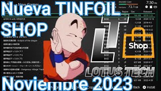 Nueva Magia tinfoil nintendo switch noviembre 2023 [upl. by Aneleve]