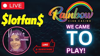 🔴LIVESTREAMING At The Rainbow Club Casino In Nevada With The SLOTFANS live shorts fyp vegas [upl. by Asfah891]