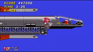 Sonic Mega Collections Knuckles in Sonic 2  Full Playthrough 100 [upl. by Naraj522]