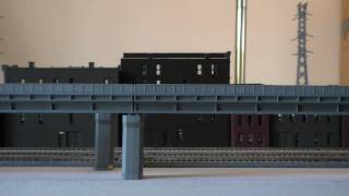 Kato N Scale Unitrack Layout Train Video 4 [upl. by Aurilia70]