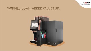 Schaerer Coffee Machines  worries down with ProCare  EN [upl. by Doralynn]