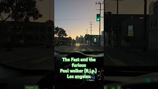 The Fast and the furious Los angeles street scenes [upl. by Rombert926]