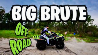 Taking My 2023 Brute Force Trail Riding For The First Time   Braap Vlogs [upl. by Nnaeirrac300]