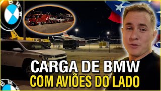 ENTREGUEI CARGA DE BMW E TINHA AVIÕES DO LADO😱 [upl. by Neirrad431]