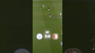 Feyenoord comeback vs man city💀 shorts mancity feyenoord trending football fyp viral soccer [upl. by Aisenet]