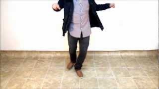 How To Club Dance For Men  The Charleston  James Brown Dance intermediate [upl. by Araldo]